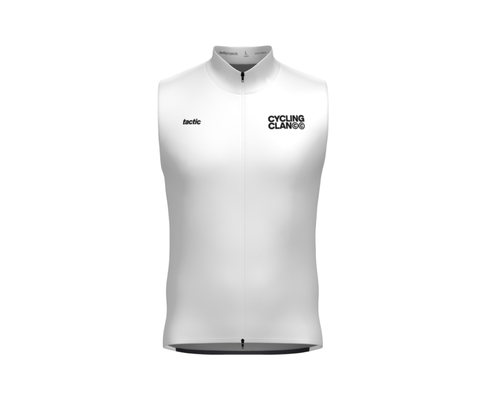 Tactic Custom CyclingClan BXO Men Gilet white