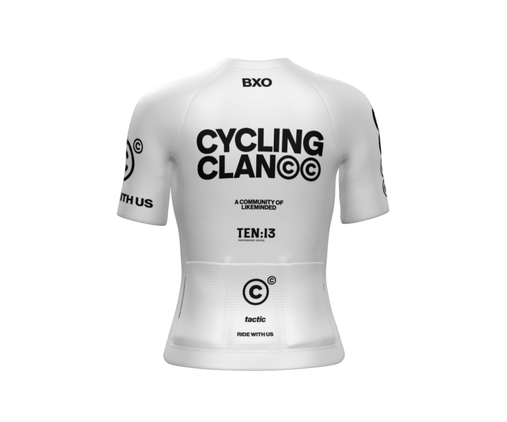 Tactic Custom CyclingClan BXO Women Jersey white