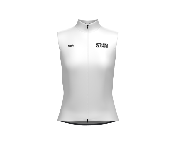 Tactic Custom CyclingClan BXO Women Gilet white