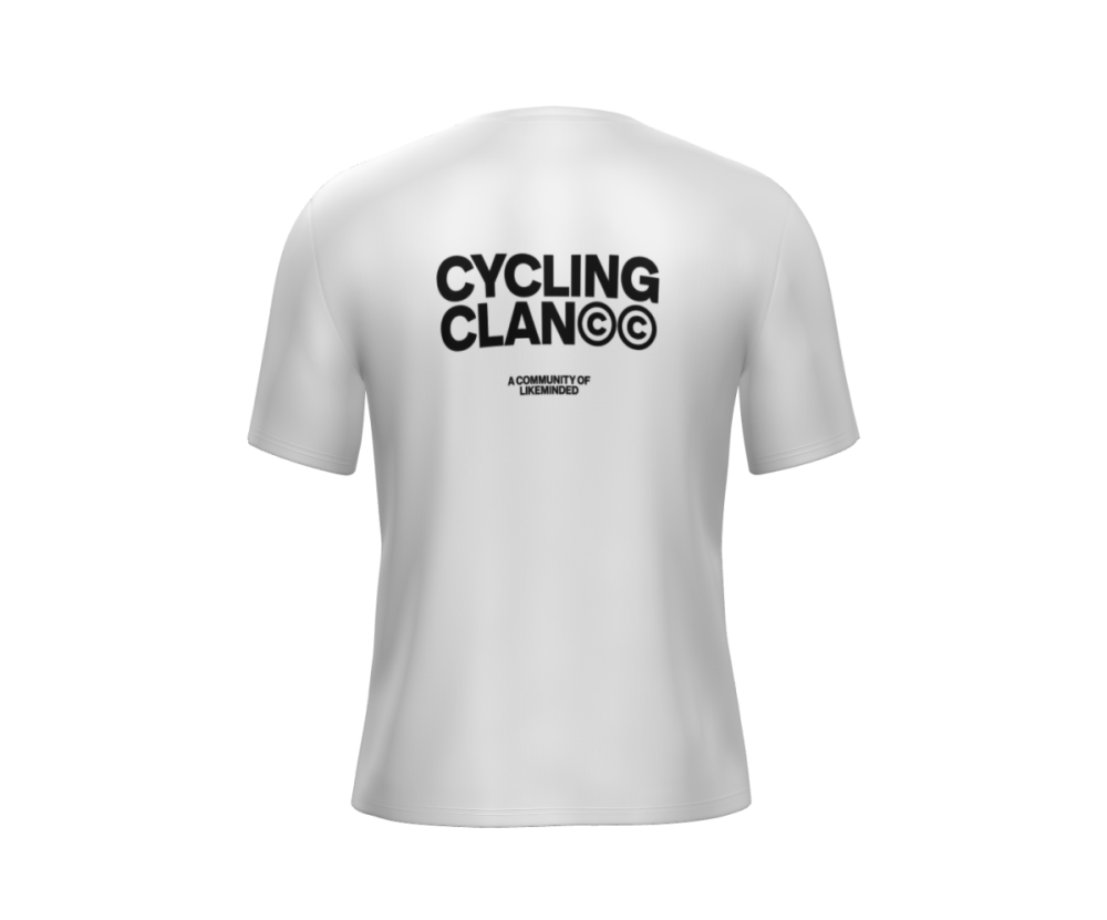 Tactic Custom CyclingClan Casual T-Shirt white